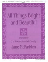 All Things Bright and Beautiful Handbell sheet music cover